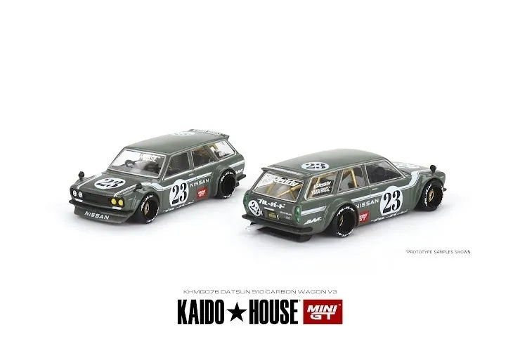 Mini GT selling x Kaido House 1:64 Datsun KAIDO 510 Wagons