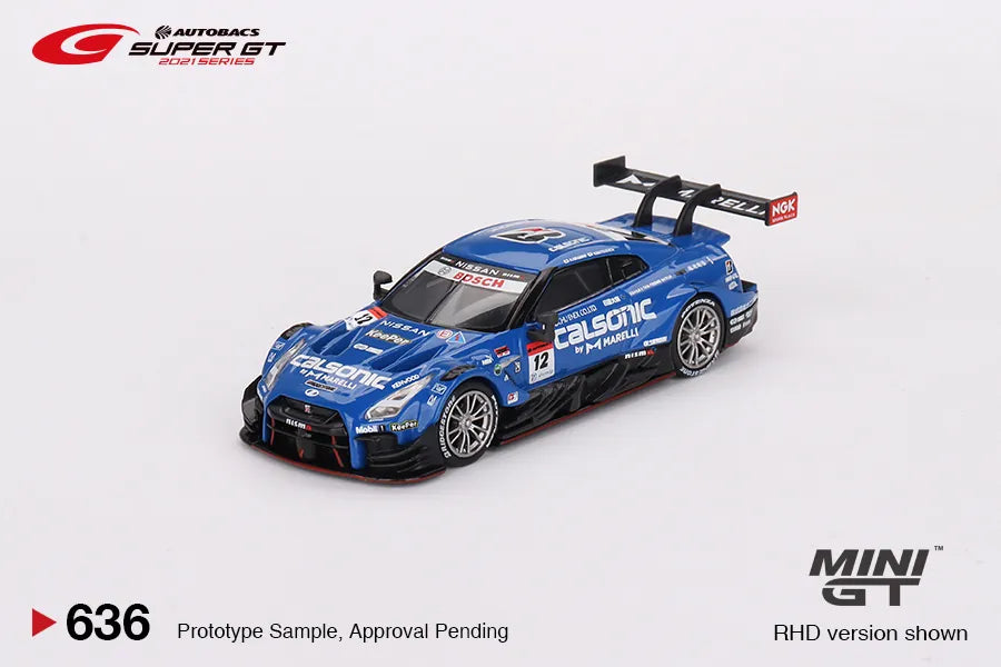 MINI GT #636 Nissan GT-R Nismo GT500 #12 Team Impul 2021 SUPER GT