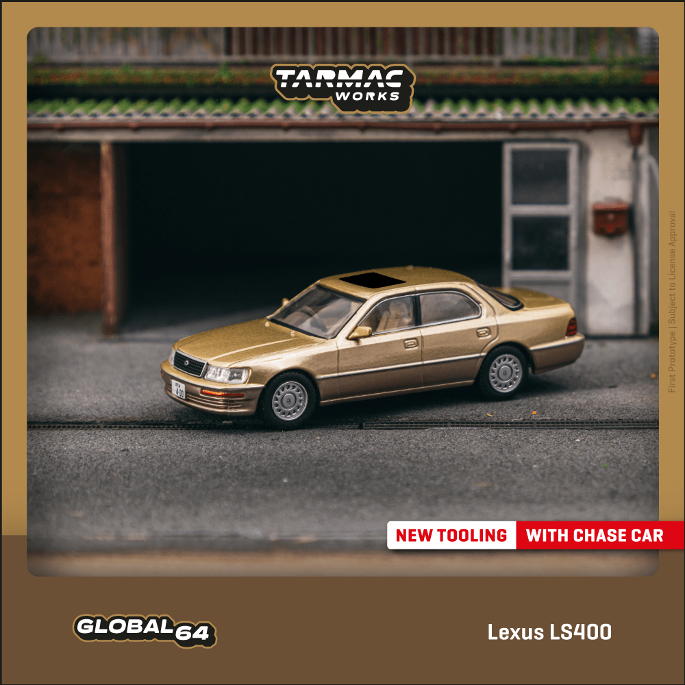 Tarmac Works Scale 1:64 Lexus LS400 – Mobile Garage HK