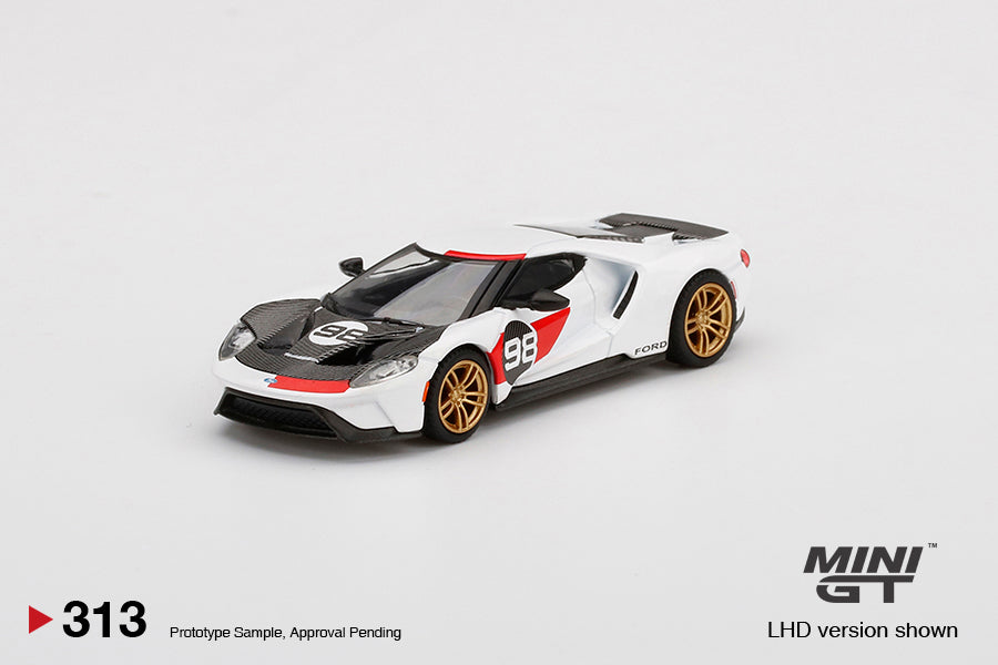 Mini GT #313 1:64 Ford GT 2021 Heritage Edition – Mobile Garage HK