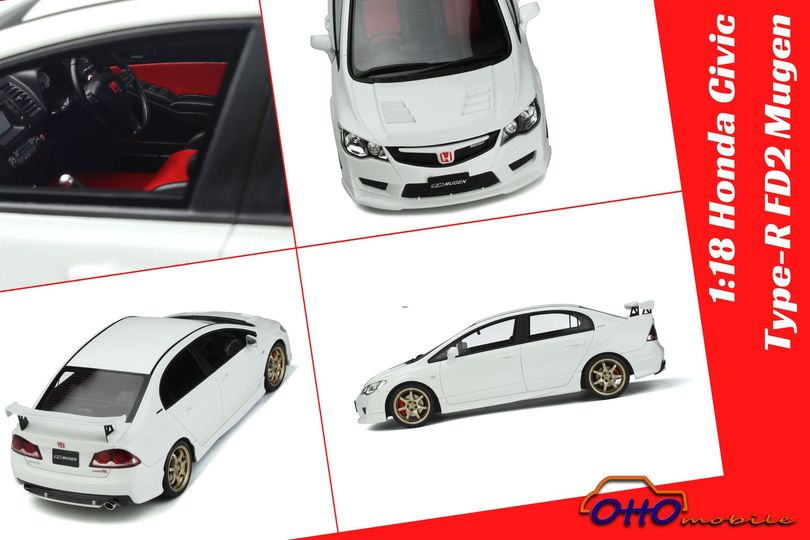 OTTO Mobile 1:18 OT941 Honda Civic Type-R FD2 Mugen – Mobile Garage HK