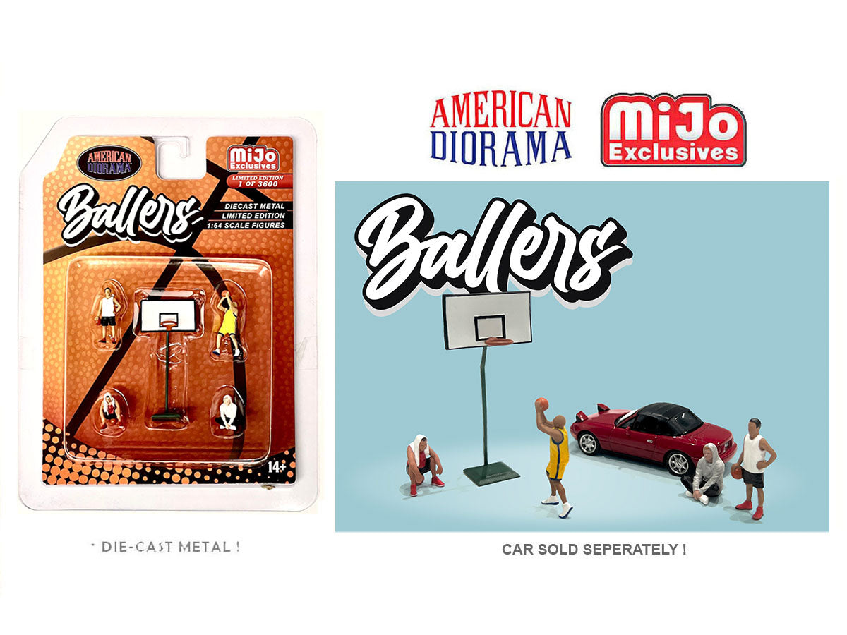 American Diorama 1:64 Figure Set - BALLERS SET – Mobile Garage HK