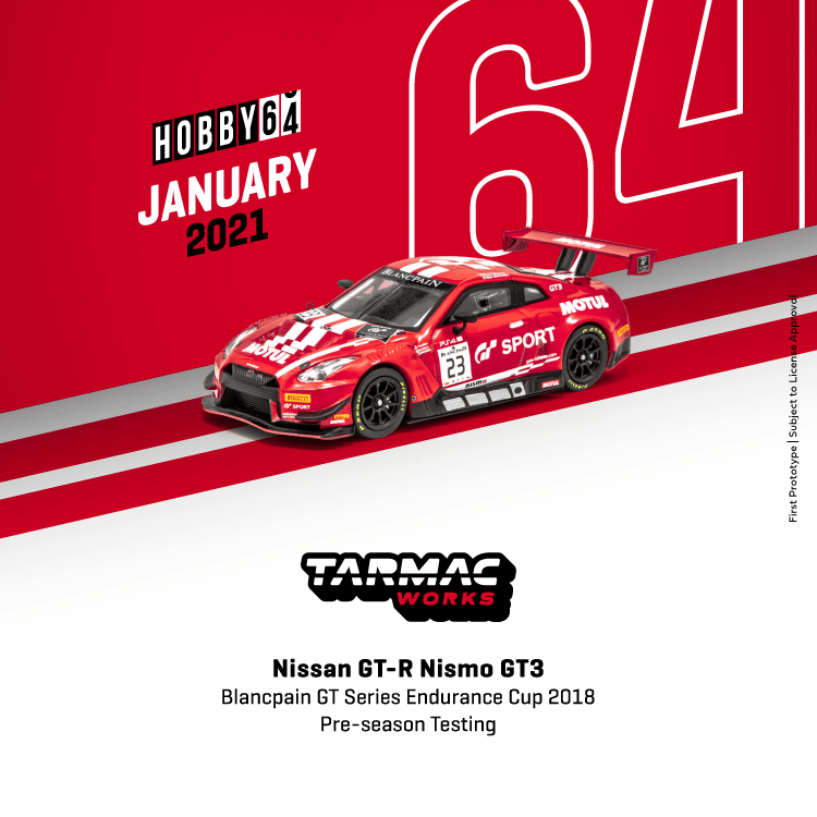 Tarmac Works 1 64 Scale Nissan GT R Nismo GT3 Blancpain GT Series