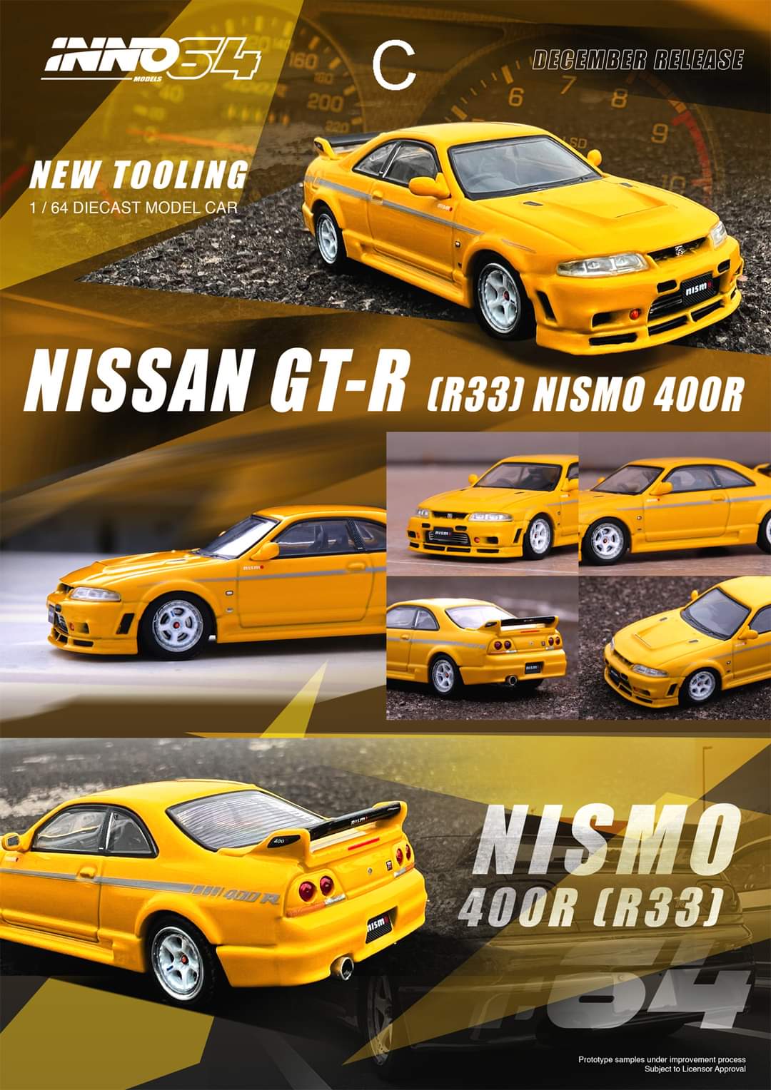 OttOmobile 1/18 Nissan Skyline R33 Nismo 400R : r/Diecast