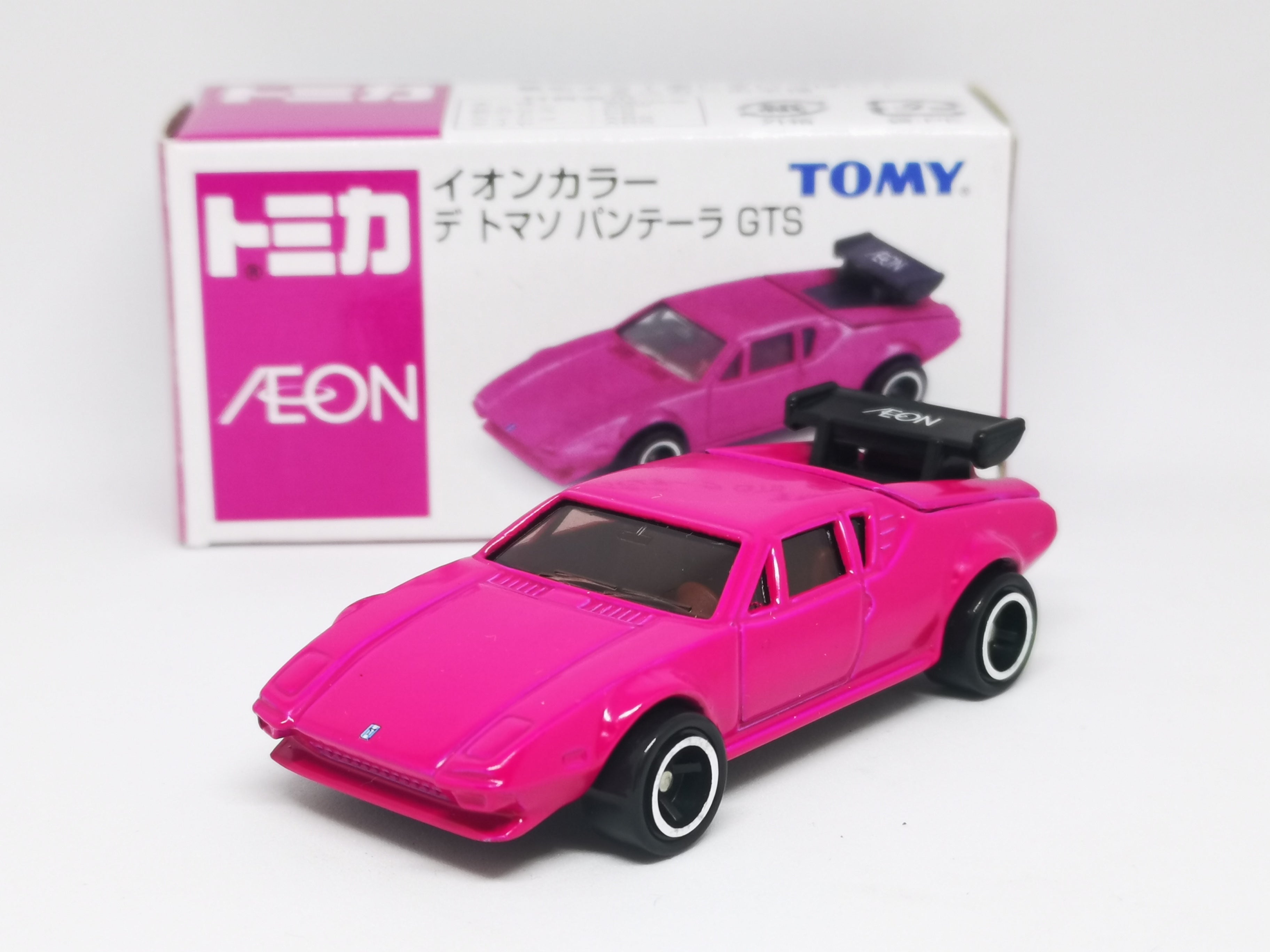 Tomica Aeon exclusive Detomaso Pantera gts