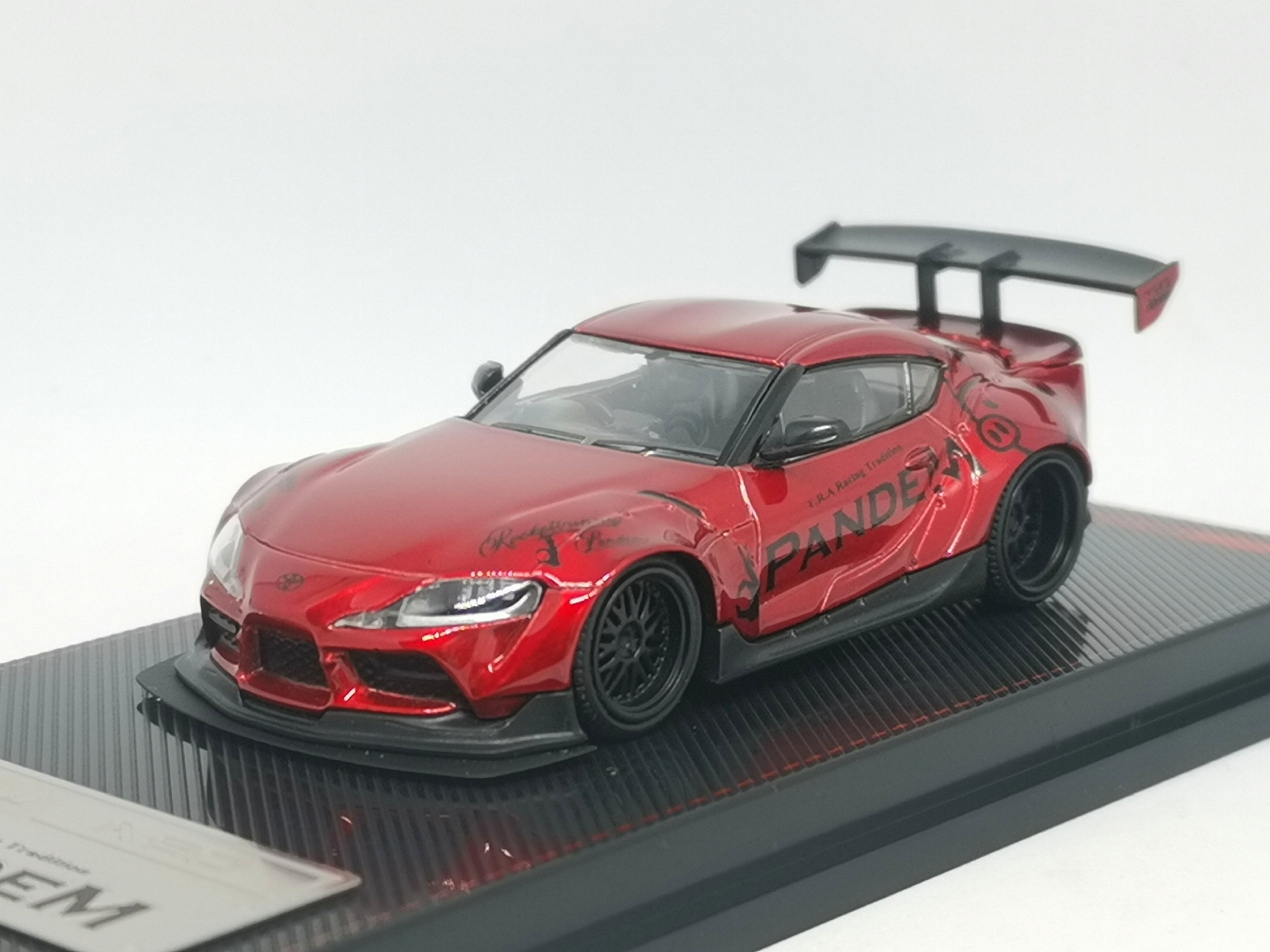 Ignition Model 1:64 Scale Pandem GR Supra (A90) Red Metallic