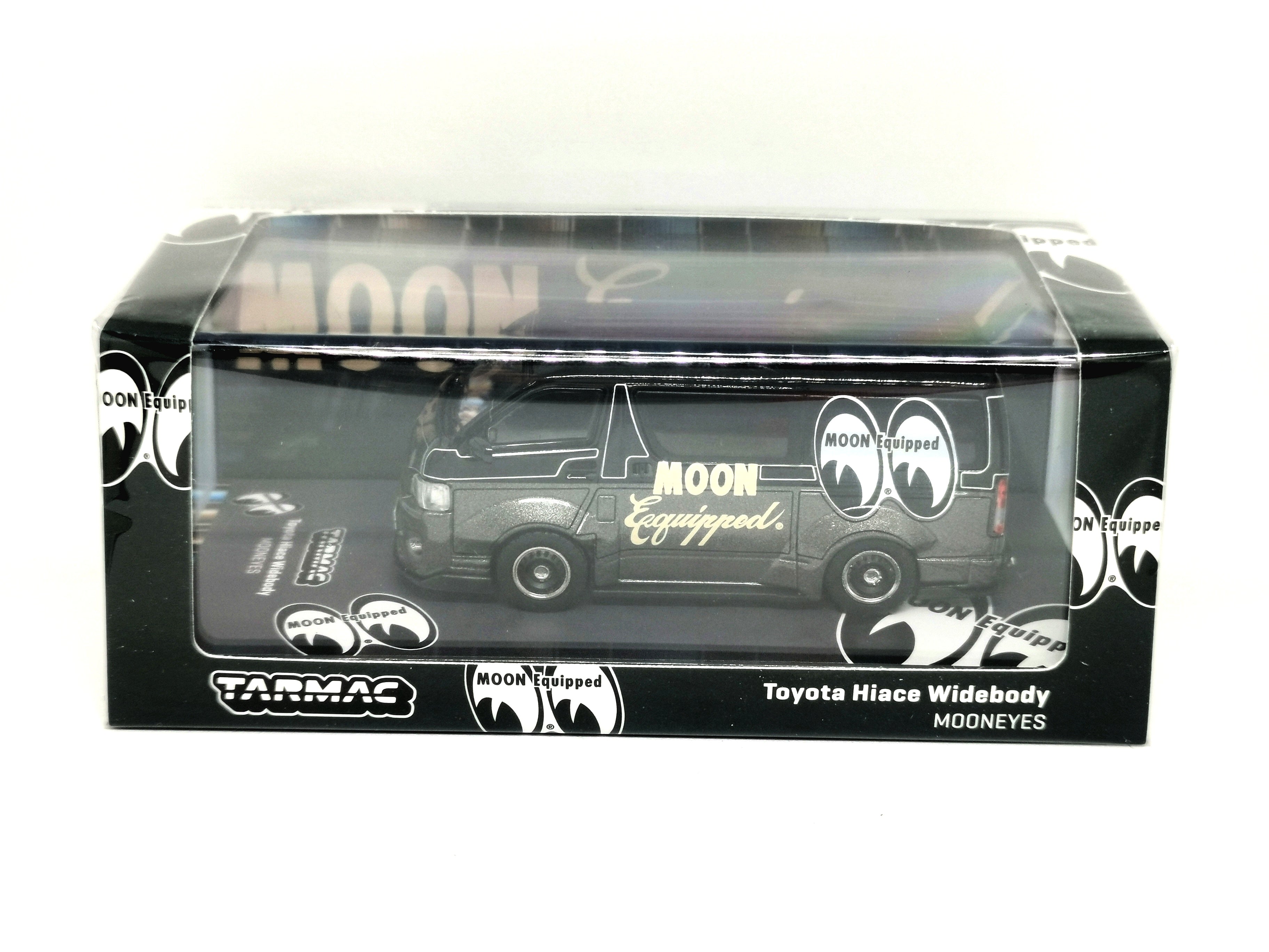 Tarmacworks Toyota Hiace Widebody Mooneyes Black – Mobile Garage HK