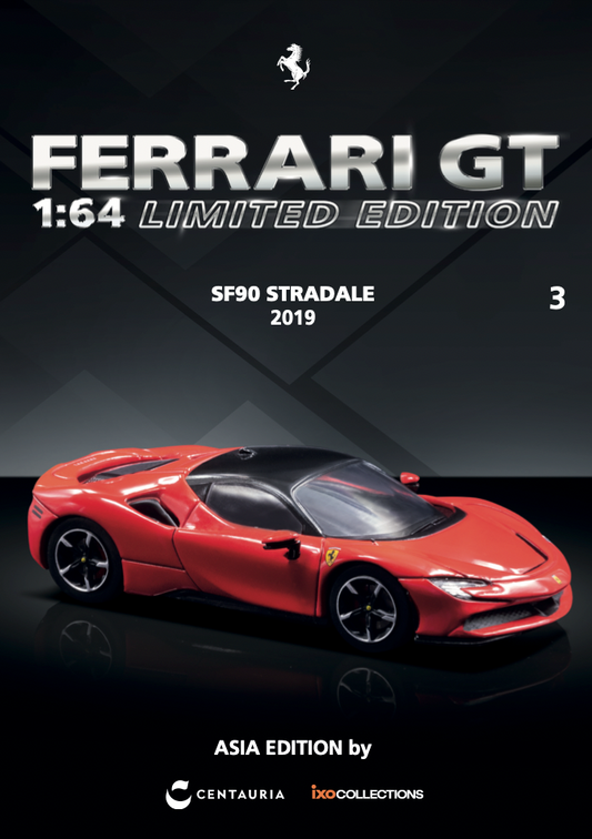 Ferrari GT 1:64 Magazine Limited Edition - ASIA EDITION FERRARI SF90 STRADALE 2019