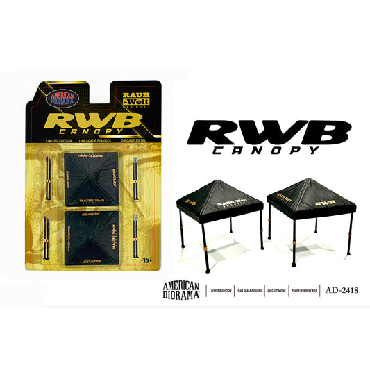 American Diorama 1:64 Figure Set - RWB CANOPY Set