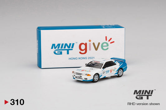 MiniGT #310 Hong Kong GIVE 2021 exclusive Nissan GT-R R32 Gr.A #21