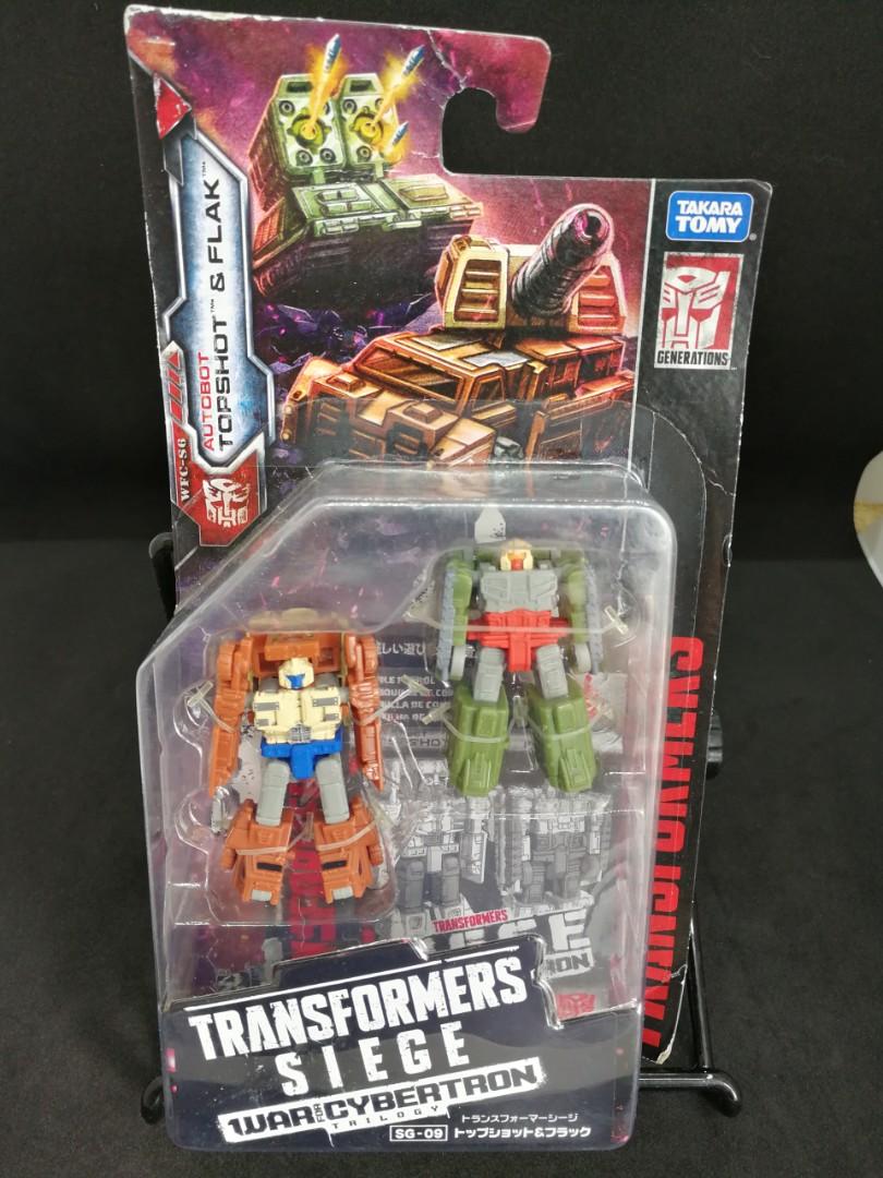 Transformers Generations War for Cybertron: Siege Micromaster WFC-S6 Autobot Battle Patrol 2-pack Action Figure Toys