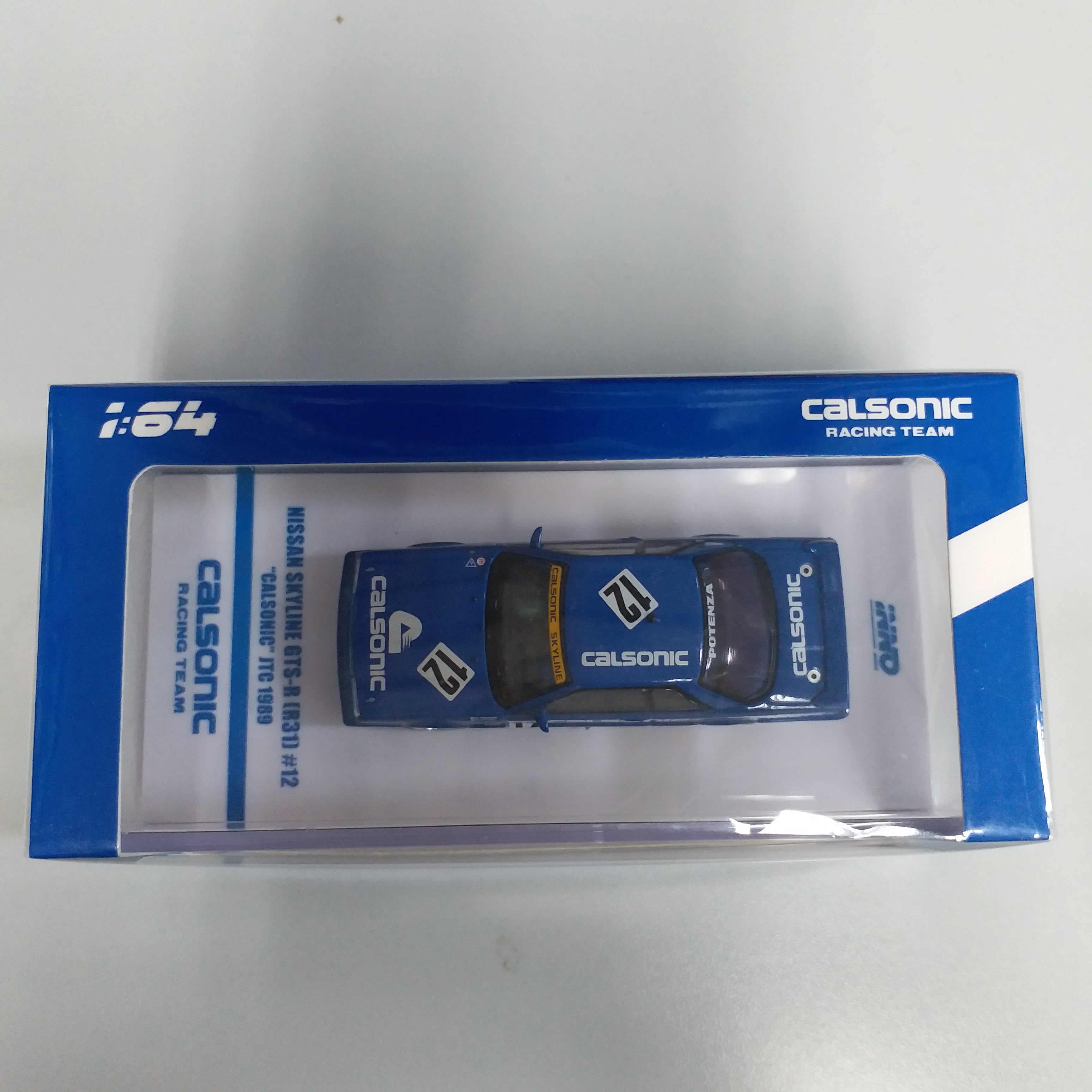 Inno64 1:64 Scale Nissan Skyline GTS-R R31 #12 “CALSONIC” JTCC 1989