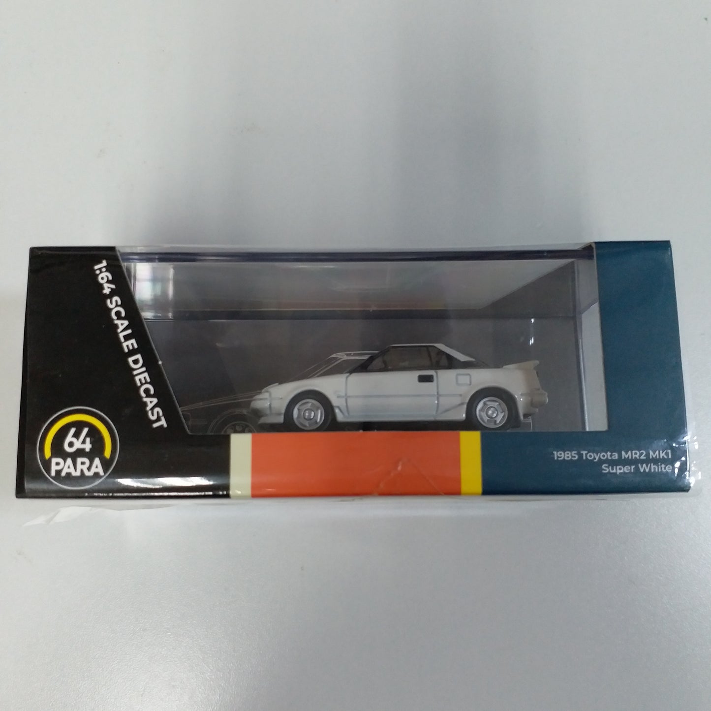 Para64 1:64 Scale 1985 Toyota MR2 MK1 Super White