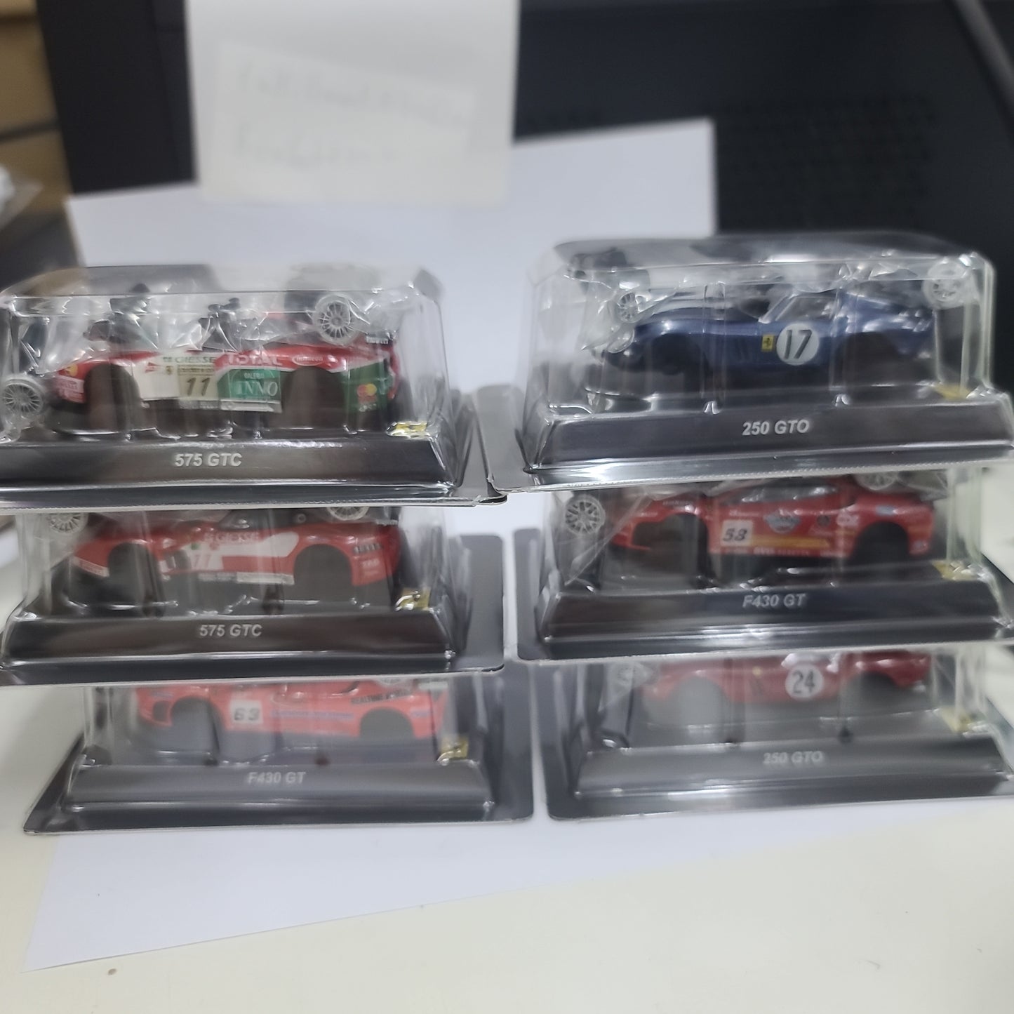 Kyosho Ferrari Racing Mini Car Collection Full Set of Six