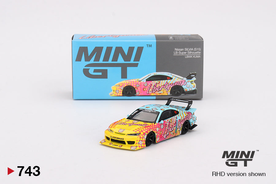 Mini GT #743 Nissan LB-Super Silhouette S15 SILVIA LBWK KUMA