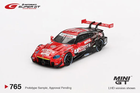 MINI GT #765 Nissan Z GT500 #3 "Niterra MOTUL Z" NDDP RACING 2023 SUPER GT SERIES / SUPER GT Blister Packaging