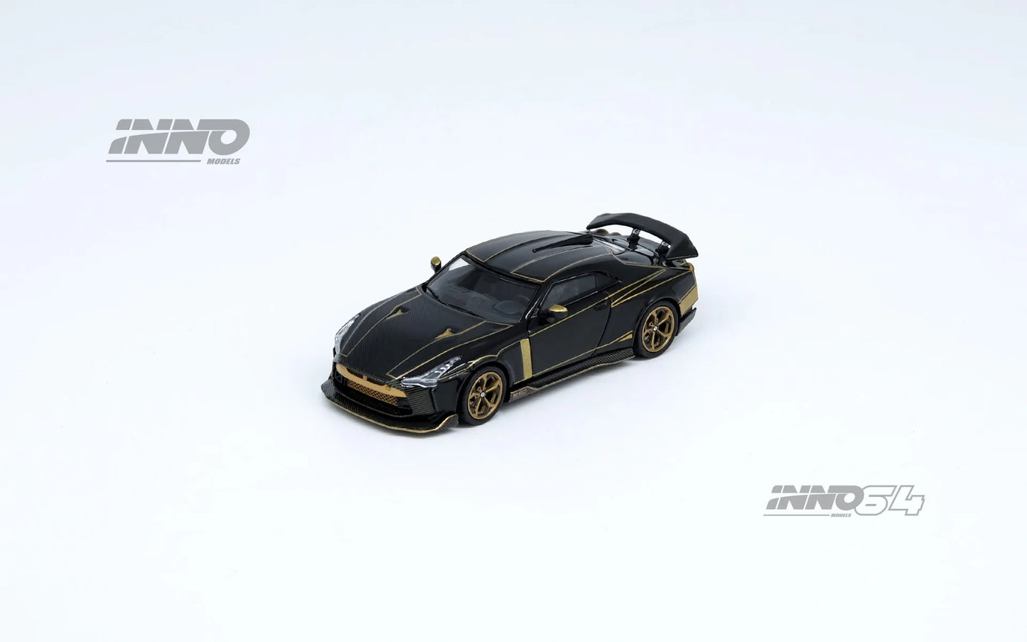 INNO64 1/64 NISSAN GT-R50 By ITALDESIGN Black