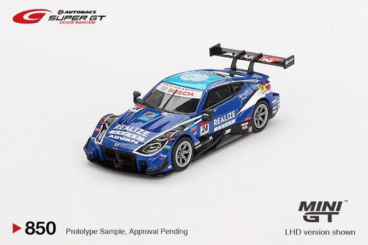 MINI GT #850 Nissan Z GT500 #24 "REALIZE CORPORTATION ADVAN Z" KONDO RACING 2023 SUPER GT SERIES / SUPER GT Blister Packaging