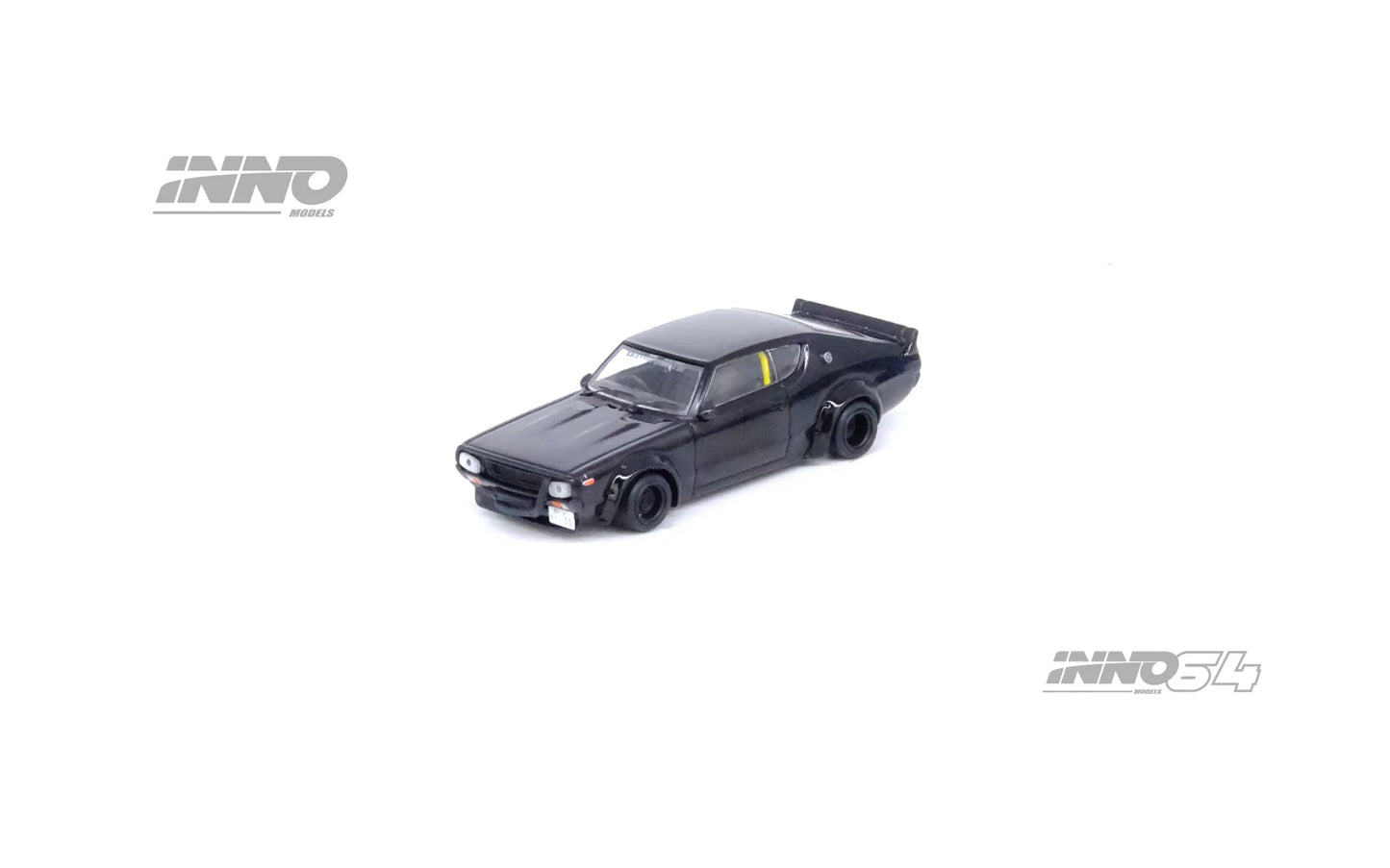 INNO64 1/64 NISSAN SKYLINE 2000 GT-R (KPGC110) "KENMERI" Black