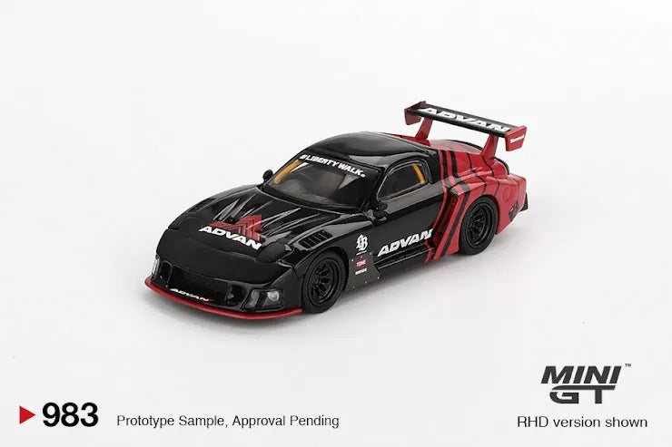 Mini GT 1:64 #983 Mazda RX-7 LB-Super Silhouette Advan (Blister pack)