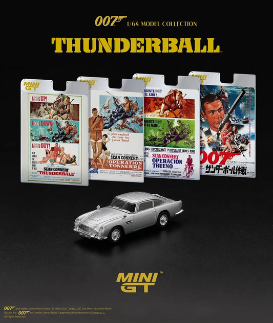 MINI GT #901 Aston Martin DB5“Thunderball” / Blister Packaging