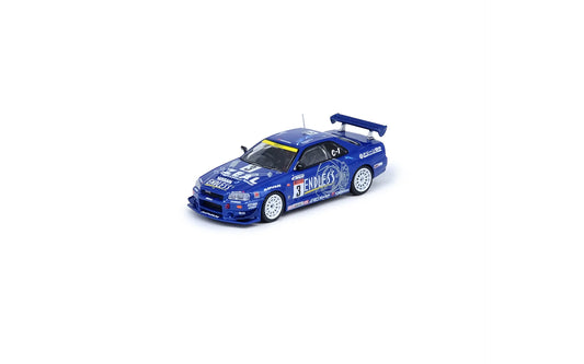 INNO64 1/64 NISSAN SKYLINE GT-R (R34) #3 "ENDLESS ADVAN" Super Taikyu Series 2002 Winner