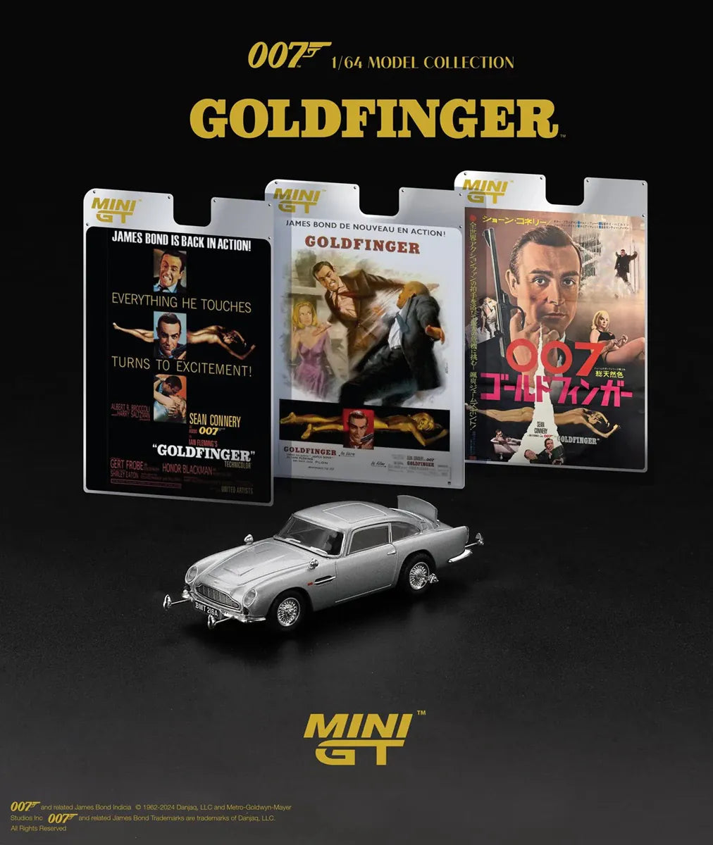 MINI GT #900 Aston Martin DB5 “Goldfinger” / Blister Packaging