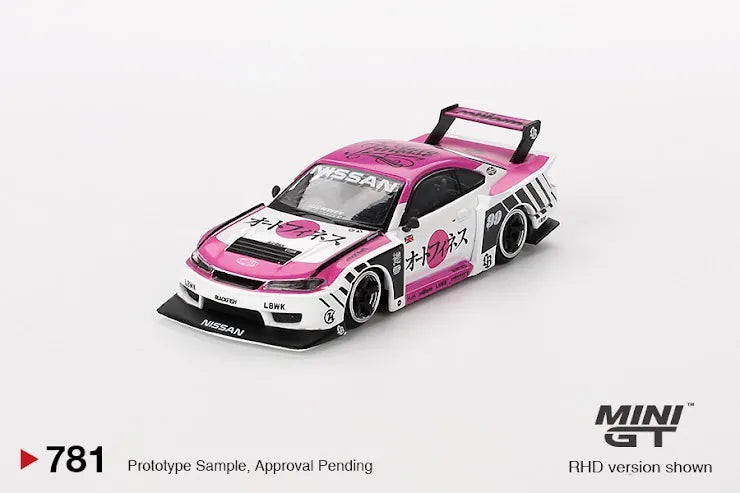 Mini GT #781 Nissan LB-Super Silhouette S15 SILVIA Auto Finesse SEMA 2023 (Blister pack)