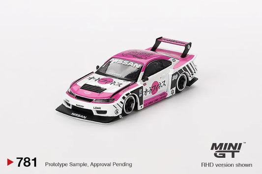 Mini GT #781 Nissan LB-Super Silhouette S15 SILVIA Auto Finesse SEMA 2023 (Blister pack)