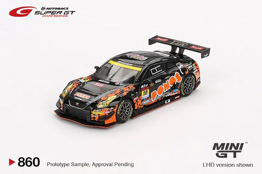 MINI GT #860 Japan Exclusive Nissan GT-R NISMO GT3 #10 "PONOS GAINER GT-R" GAINER