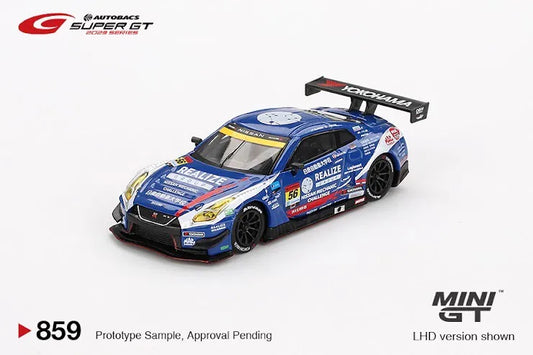 MINI GT #859 Japan Exclusive Nissan GT-R NISMO GT3 #56 " REALIZE NISSAN MECHANIC CHALLENGE GT-R" KONDO RACING