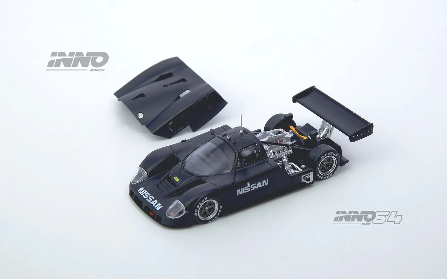 INNO64 1/64 NISSAN R89C LE MANS SHAKEDOWN TEST AT PAUL RICARD 1988