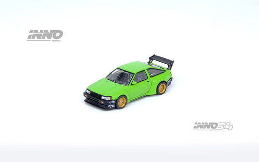 INNO64 1/64 TOYOTA AE86 Levin "PANDEM ROCKET BUNNY" Green