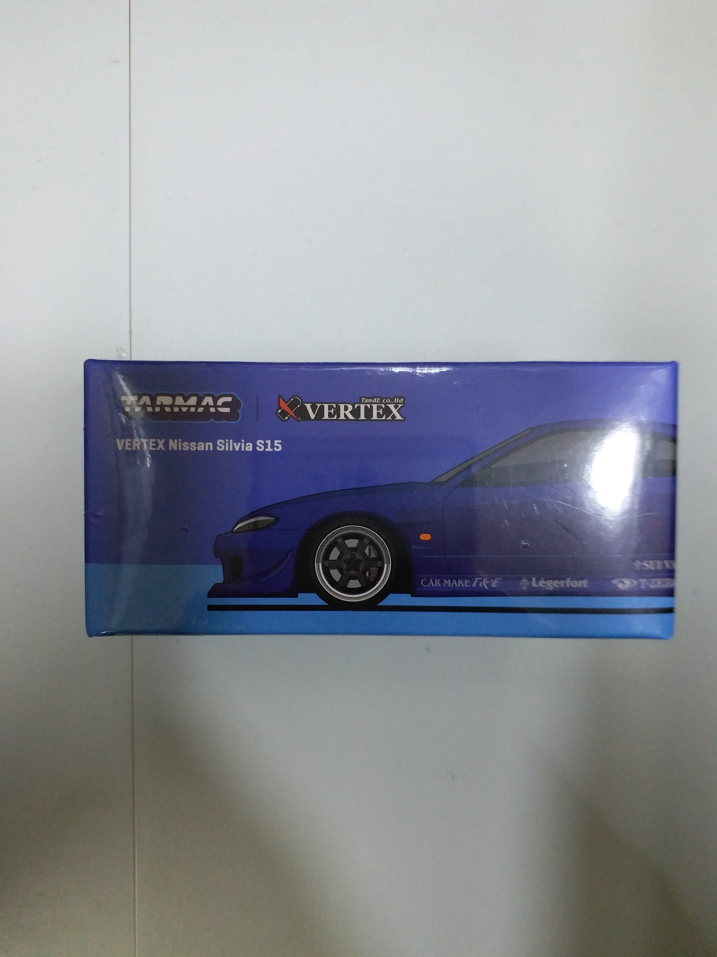 Tarmac Works x VERTEX Nissan Silvia S15 Blue Metallic