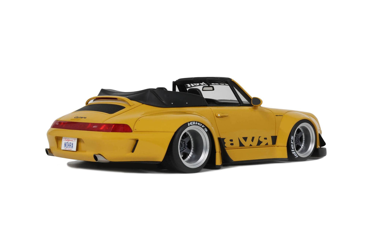 GT Spirit GT450 1:18 Scale RWB Porsche 911 Bodykit Nohra Yellow 2023