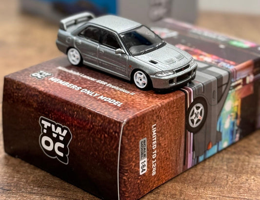 Tarmac Works  Owner Club 1:64 Scale Mitsubishi Lancer GSR Evolution II