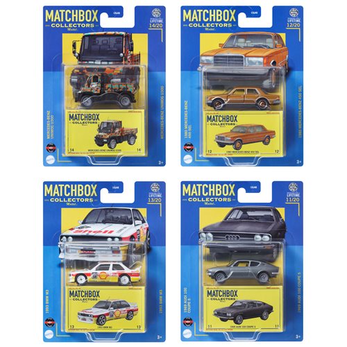 2024 GBJ48 953YMatchbox Collectors complete Wave 3 set of 4 2024