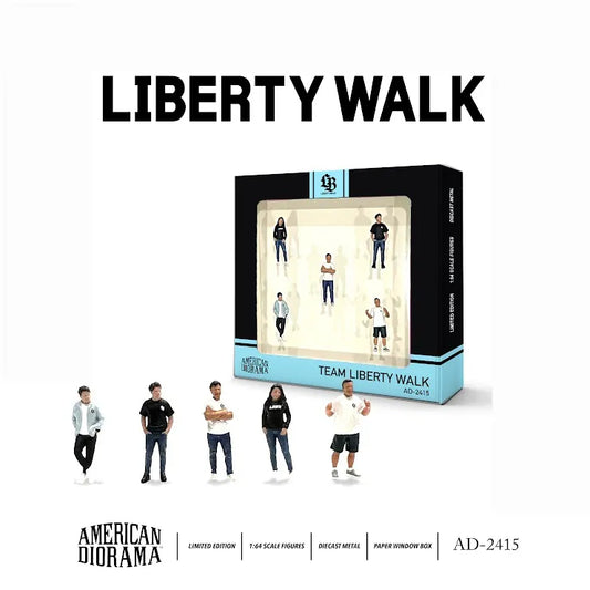 American Diorama 1:64 Figure Set -  Team Liberty Walk