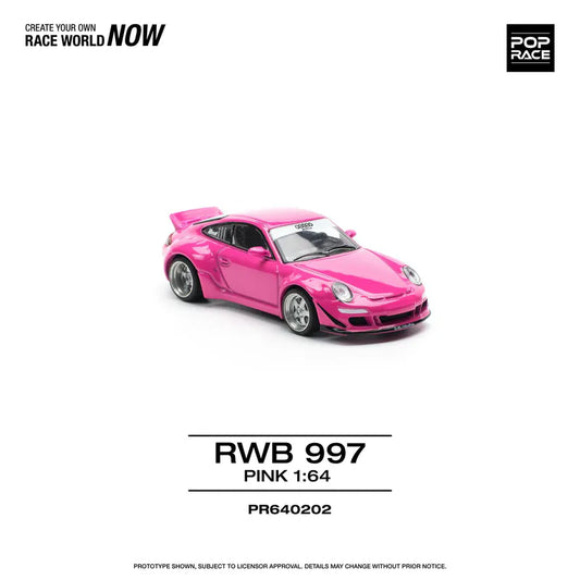 Pop Race 1:64 Scale RWB 997 (PINK)