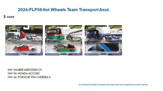 Hot Wheels Team Transporter 2024 FLF56-954B complete set 3