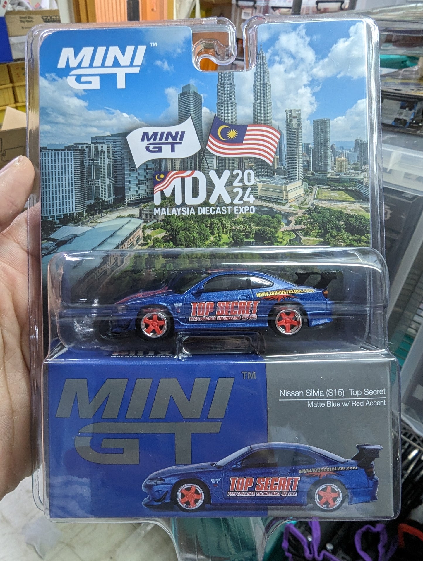 Mini GT MDX 2024 #749/ #750 Nissan Silvia Top Secret (S15)