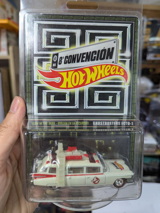 Hot Wheels Mexico 8th Convention Exclusive Ghostbusters Ecto-1