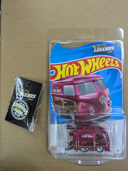 Hot Wheels Legends Tour 2024 Kool Kombi with pin