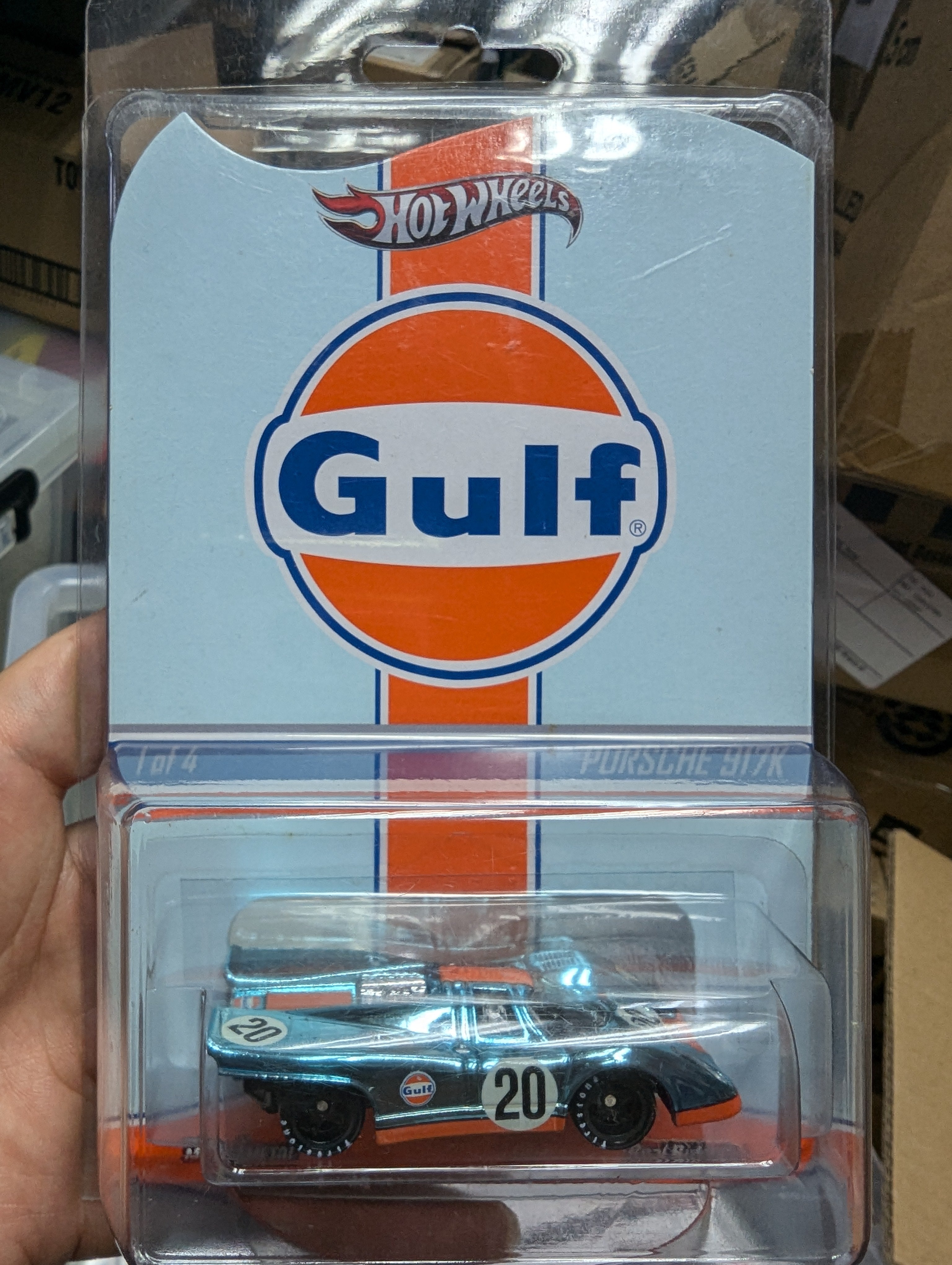 Hot Wheels 2013 RLC Exclusive Porsche 917K Gulf – Mobile Garage HK