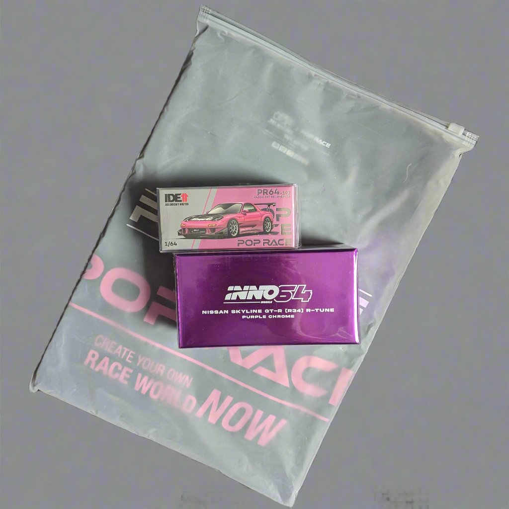 Inno64 + Pop Race 1/64 IDE 2024 DINNER CAR Set