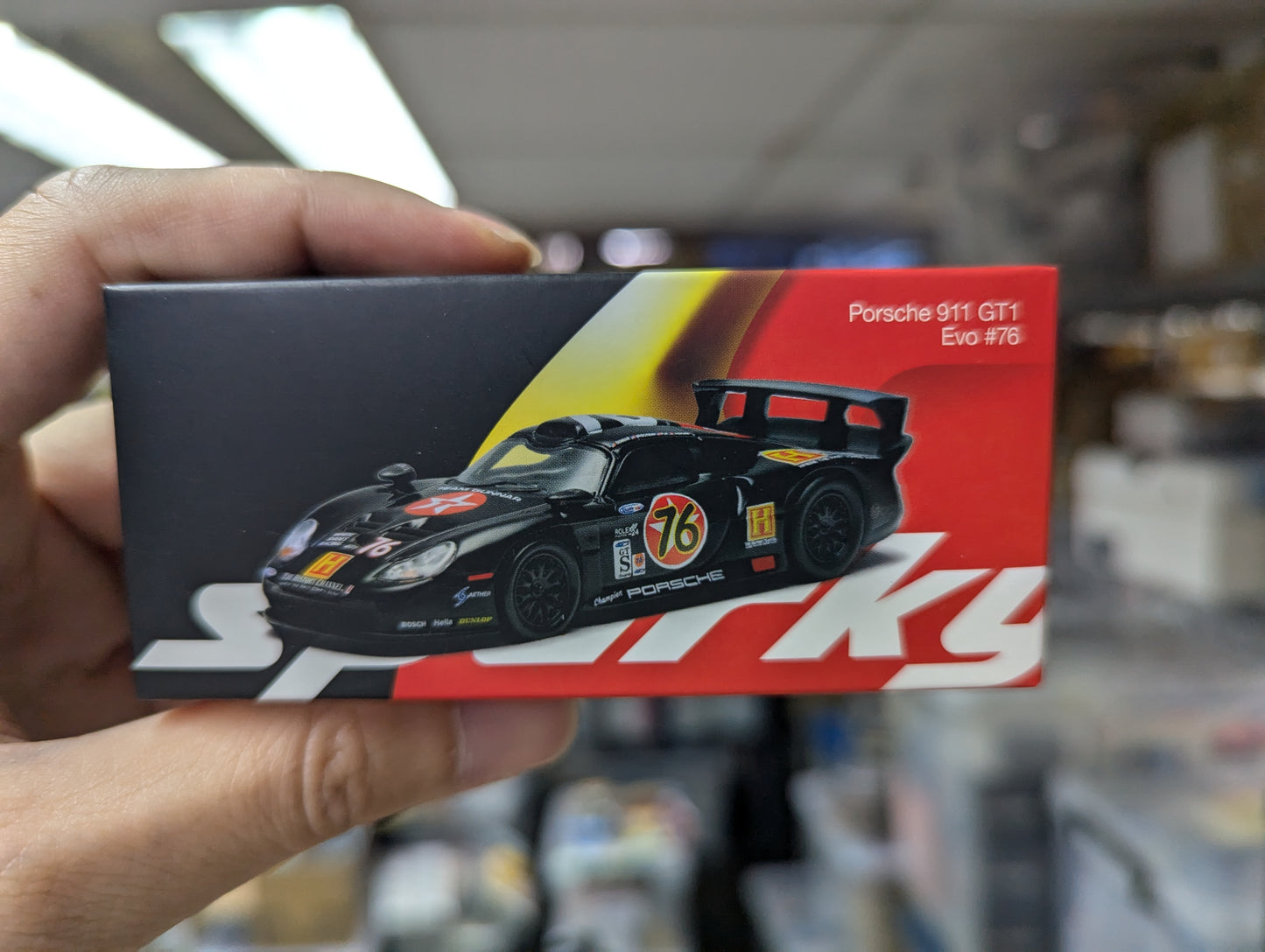 [Open Box] SPARKY 1/64 Porsche GT EVO #76