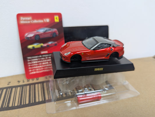 Kyosho 1:64 Scale Ferrari Mini Car Collection VIII 599xx Red