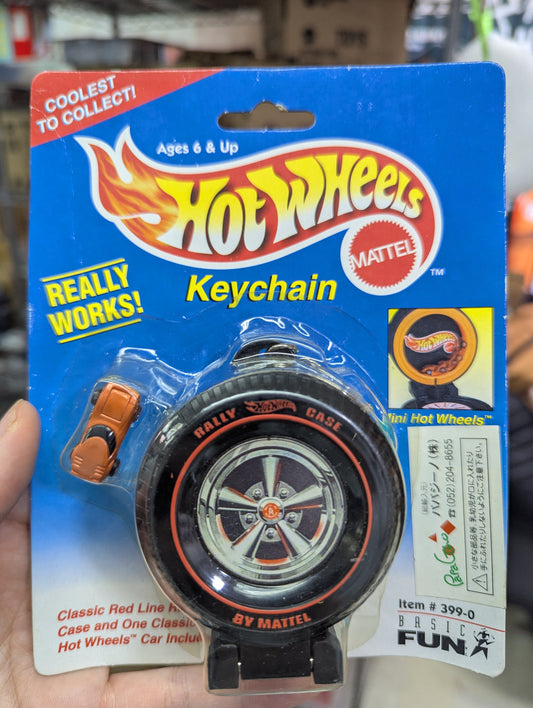 Hot Wheels Keychain With Mini Hot Wheel Torero