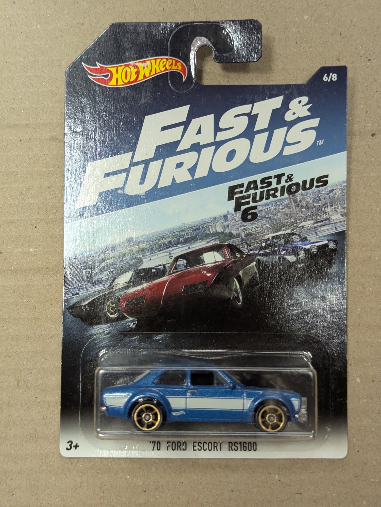 Hot Wheels Fast and Furious '70 Ford Escort RS1600