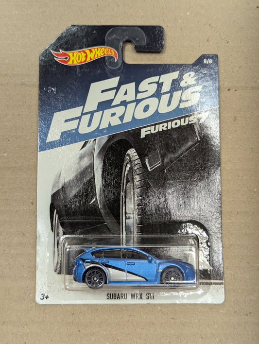 Hot Wheels Fast and Furious Subaru WRX Sti